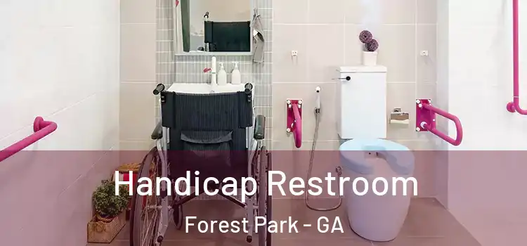Handicap Restroom Forest Park - GA